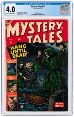 MYSTERY TALES #11 MAY 1953 CGC 4.0 VG.