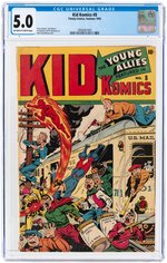 KID KOMICS #8 SUMMER 1945 CGC 5.0 VG/FINE.