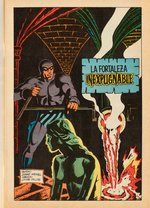THE PHANTOM "EL HOMBRE ENMASCARADO" #7 SPANISH COMIC BOOK COVER ORIGINAL ART BY J.L. BLUME.