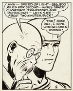 BUCK ROGERS 1949 DAILY STRIP ORIGINAL ART BY RICK YAGER.