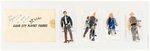 STAR WARS: THE EMPIRE STRIKES BACK - CLOUD CITY PLAYSET FIGURES 4-PACK QUALITY CONTROL SIGN-OFF AFA 80 Q-NM.