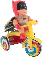 BATMAN BOXED 1966 JAPANESE WIND-UP TRICYCLE.