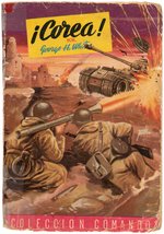 SPANISH WAR NOVEL #100 COVER ORIGINAL ART TO COREA!.