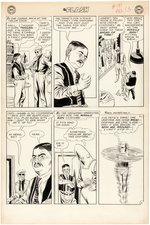 THE FLASH VOL. 1 #141 PG 13 DECEMBER 1963 COMIC BOOK PAGE ORIGINAL ART BY CARMINE INFANTINO.
