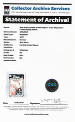 STAR WARS - LUKE SKYWALKER 12 BACK-C CAS 85 PRESERVED WITH COLOR TOUCH (DOUBLE-TELESCOPING).