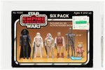 STAR WARS: THE EMPIRE STRIKES BACK - SIX PACK AFA 80+ Q-NM (YELLOW BACKGROUND).