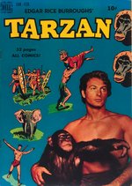 TARZAN #13 COMIC BOOK PAGE ORIGINAL ART BY JESSE MARSH.