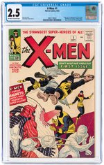 X-MEN #1 SEPTEMBER 1963 CGC 2.5 GOOD+ (FIRST X-MEN AND MAGNETO).