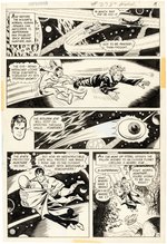 SUPERMAN #273 COMIC BOOK PAGE ORIGINAL ART BY CURT SWAN.