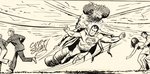 SUPERMAN #275 COMIC BOOK TITLE PAGE ORIGINAL ART BY CURT SWAN.