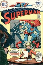 SUPERMAN #275 COMIC BOOK TITLE PAGE ORIGINAL ART BY CURT SWAN.