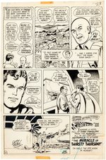 SUPERMAN #292 COMIC BOOK PAGE ORIGINAL ART BY CURT SWAN.