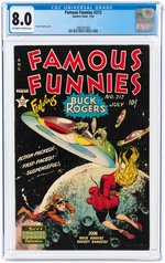 FAMOUS FUNNIES #212 JULY 1954 CGC 8.0 VF (BUCK ROGERS).