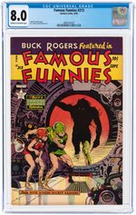 FAMOUS FUNNIES #213 SEPTEMBER 1954 CGC 8.0 VF (BUCK ROGERS).