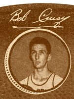 1949-1950 HOLY CROSS BASKETBALL TEAM SCHEDULE WITH BOB COUSY (HOF).
