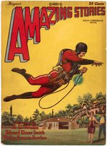 AMAZING STORIES VOL. 3 #5 AUGUST 1928 E.E. SMITH SIGNED PULP (FIRST BUCK ROGERS)