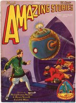 AMAZING STORIES VOL. 3 #12 MARCH 1929 PULP (FIRST BUCK ROGERS COVER).