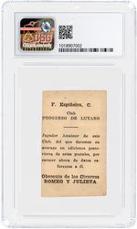 C. 1922 ROMEO AND JULIETA CIGARS F. ESPINEIRA CSG 2 GOOD (RICHARD MERKIN COLLECTION).