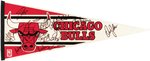 1993-1994 CHICAGO BULLS MULTI-SIGNED PENNANT WITH HOF'ERS PIPPEN & KUKOC.