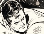 SUPERMAN #273 COMIC BOOK PAGE ORIGINAL ART BY CURT SWAN.