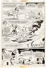 SUPERMAN #285 COMIC BOOK PAGE ORIGINAL ART BY CURT SWAN.