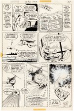 SUPERMAN #292 COMIC BOOK PAGE ORIGINAL ART BY CURT SWAN.
