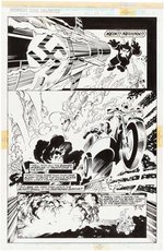 MIDNIGHT SONS UNLIMITED #27 COMIC BOOK PAGE ORIGINAL ART BY JAMES FRY.