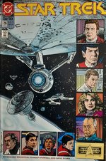 STAR TREK VOL. 2 #26 COMIC BOOK TWO-PAGE SPREAD ORIGINAL ART BY GORDON PURCELL.