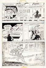 SUPERMAN #284 PART 1 NEAR COMPLETE STORY- COMIC BOOK PAGE ORIGINAL ART BY CURT SWAN.