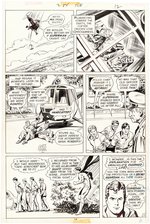 SUPERMAN #284 PART 1 NEAR COMPLETE STORY- COMIC BOOK PAGE ORIGINAL ART BY CURT SWAN.