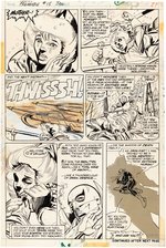 MARVEL PREMIERE #15 COMIC BOOK PAGE ORIGINAL ART BY GIL KANE (FIRST IRON FIST).