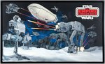 STAR WARS: THE EMPIRE STRIKES BACK (HOTH BATTLE SCENE) STORE DISPLAY RECREATION PAINTING ORIGINAL ART BY NICOLE PETRILLO.