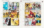 AMAZING FANTASY #15 COMPLETE STORY & COVERS COLOR GUIDES FOR MARVEL TALES #137 (ANDY YANCHUS COLORIST).