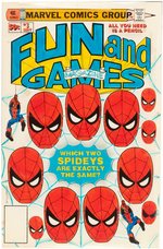 FUN AND GAMES MAGAZINE #3 COMPLETE STORY & COVER COLOR GUIDES (ANDY YANCHUS COLORIST).