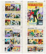 INCREDIBLE HULK #3 COMPLETE STORY COLOR GUIDES FOR MARVEL MASTERWORKS VOL. 8 (ANDY YANCHUS COLORIST).
