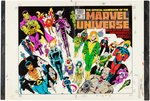 MARVEL UNIVERSE #13 WRAPAROUND COVER COLOR GUIDES (ANDY YANCHUS COLORIST).
