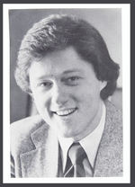 CLINTON'S FIRST GOVERNOR CAMPAIGN 1978 POSTCARD.