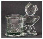 FELIX GLASS CANDY CONTAINER.