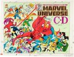 THE OFFICIAL HANDBOOK OF THE MARVEL UNIVERSE #3 & DELUXE EDITION #3 - REGULAR COVER & INTERIOR PAGES COLOR GUIDES LOT (ANDY YANCHUS COLORIST).