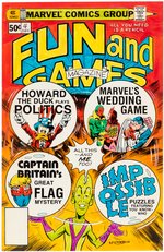 FUN AND GAMES MAGAZINE #4 COMPLETE STORY & COVER COLOR GUIDES (ANDY YANCHUS COLORIST).