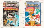 FANTASTIC FOUR #31-34 COVERS AND COLOR GUIDES FOR MARVEL MASTERWORKS (ANDY YANCHUS COLORIST).