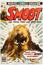 DAVE COCKRUM LOT OF THREE UNPUBLISHED COLORIZED GAG COVERS "SMOOT" (ANDY YANCHUS COLORIST).