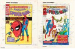 AMAZING SPIDER-MAN ANNUALS #1-2 COVERS AND COLOR GUIDES FOR MARVEL MASTERWORKS #5 AND #10 (ANDY YANCHUS COLORIST).