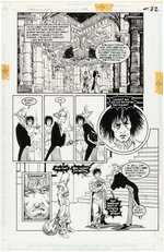 SANDMAN VOL. 2 #38 COMIC BOOK PAGE ORIGINAL ART BY DUNCAN EAGLESON.