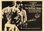THE ROLLING STONES 1978 SOME GIRLS TOUR BUFFALO, NEW YORK CONCERT POSTER.