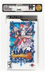 PLAYSTATION PSP (2016) SUMMON NIGHT 5 LIMITED EDITION VGA 90+ NM+/MINT.