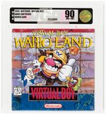 NINTENDO VIRTUAL BOY (1995) WARIO LAND VGA 90 NM+/MINT.