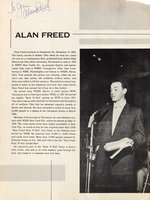 ALAN FREED & FRANKIE LYMON SIGNED "ALAN FREED 'ROCK N ROLL'" PROGRAM.