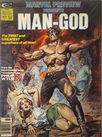 MARVEL PREVIEW #9 COMIC BOOK PAGE ORIGINAL ART BY TONY DEZUNIGA (MAN-GOD).