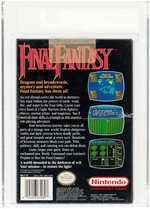 NINTENDO NES (1990) FINAL FANTASY (WHITE NINTENDO SEAL) VGA 85 NM+.